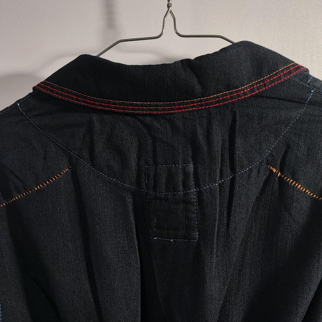 レア 90s 00s マリテフランソワジルボー ワンピース インディゴ チェック