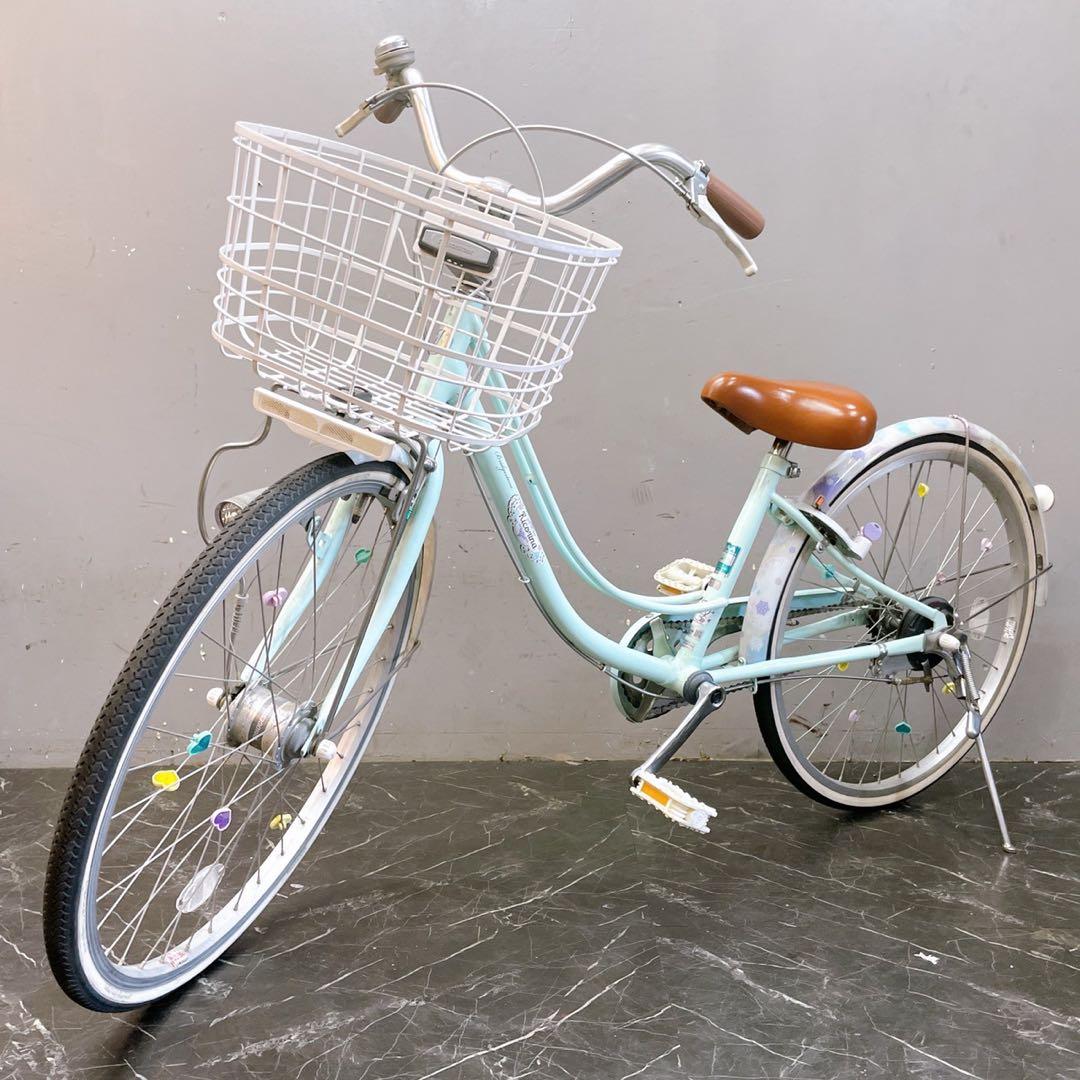 【961】《限定価格》子供用自転車 ブリヂストン Ricorina グリーン