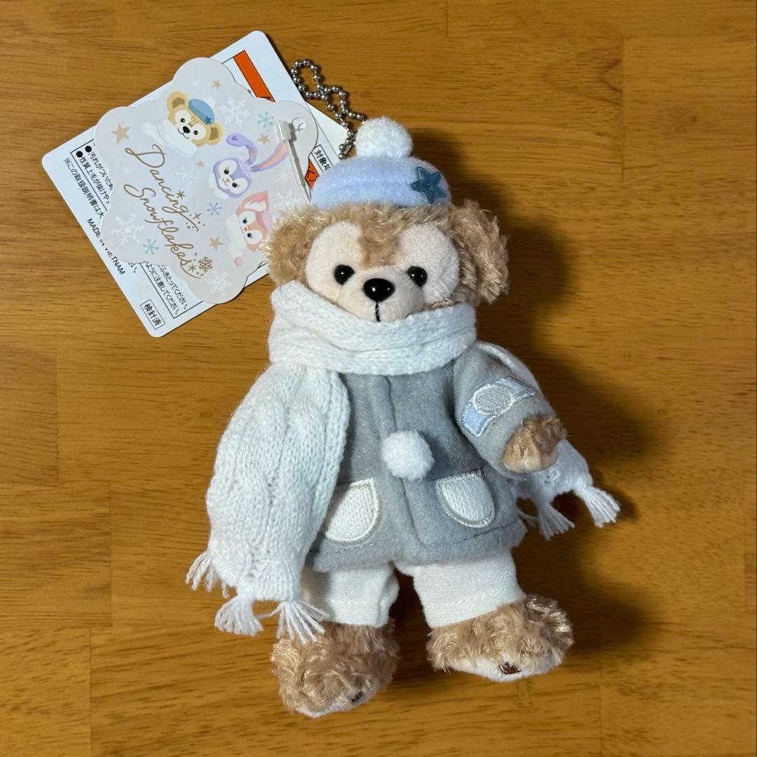 ダッフィー　冬　マフラー　ダンシングスノーフレーク