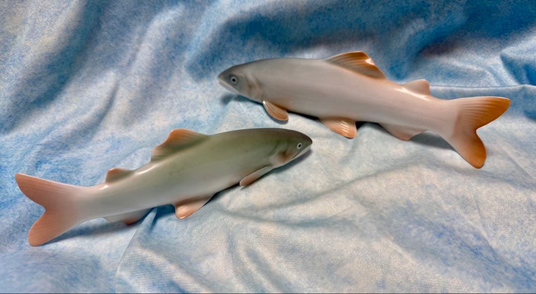 【henzin10さま専用】オールドノリタケ 鮎2匹 ノリタケ Noritake