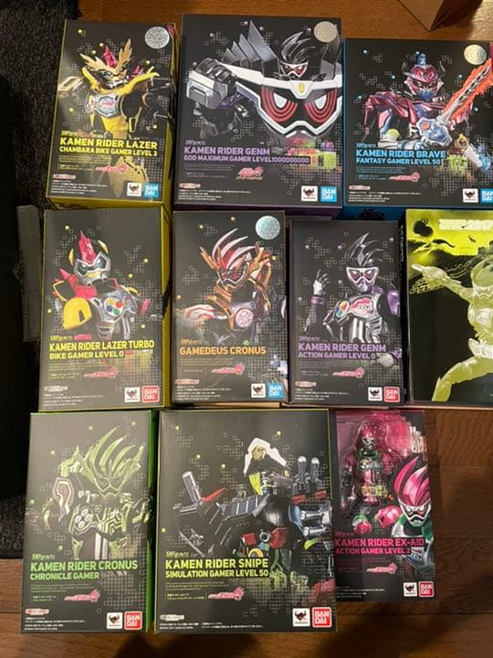 s.h.figuarts 仮面ライダーエグゼイド関連まとめ売り