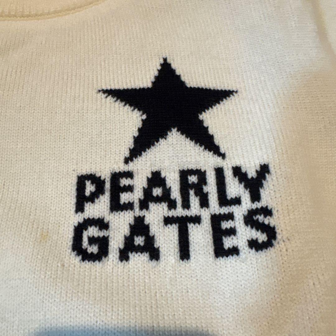 PEARLY GATES 星刺繍 セーター サイズ1 重ね着セット