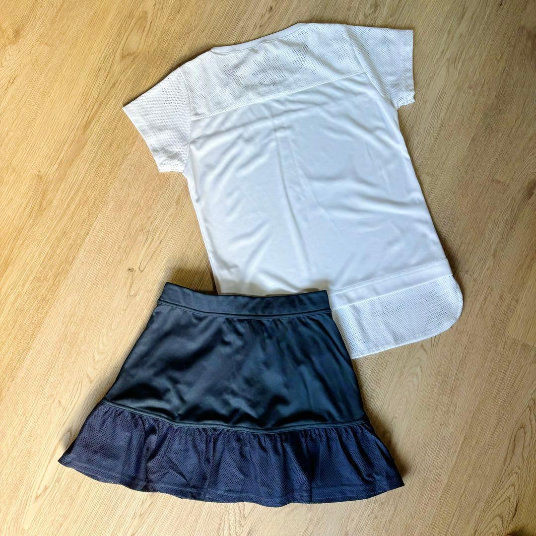 美品‼︎babolatバボラゲームシャツ/スコートセットMサイズ