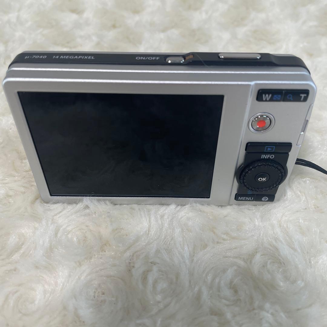 OLYMPUSオリンパス　コンパクトデジタルカメラ　μ-7040 箱付き