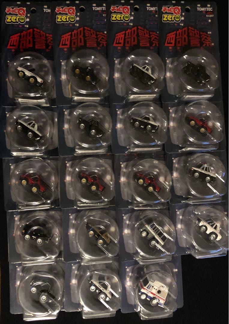 ★チョロQZERO西部警察19台フルコンポQセット