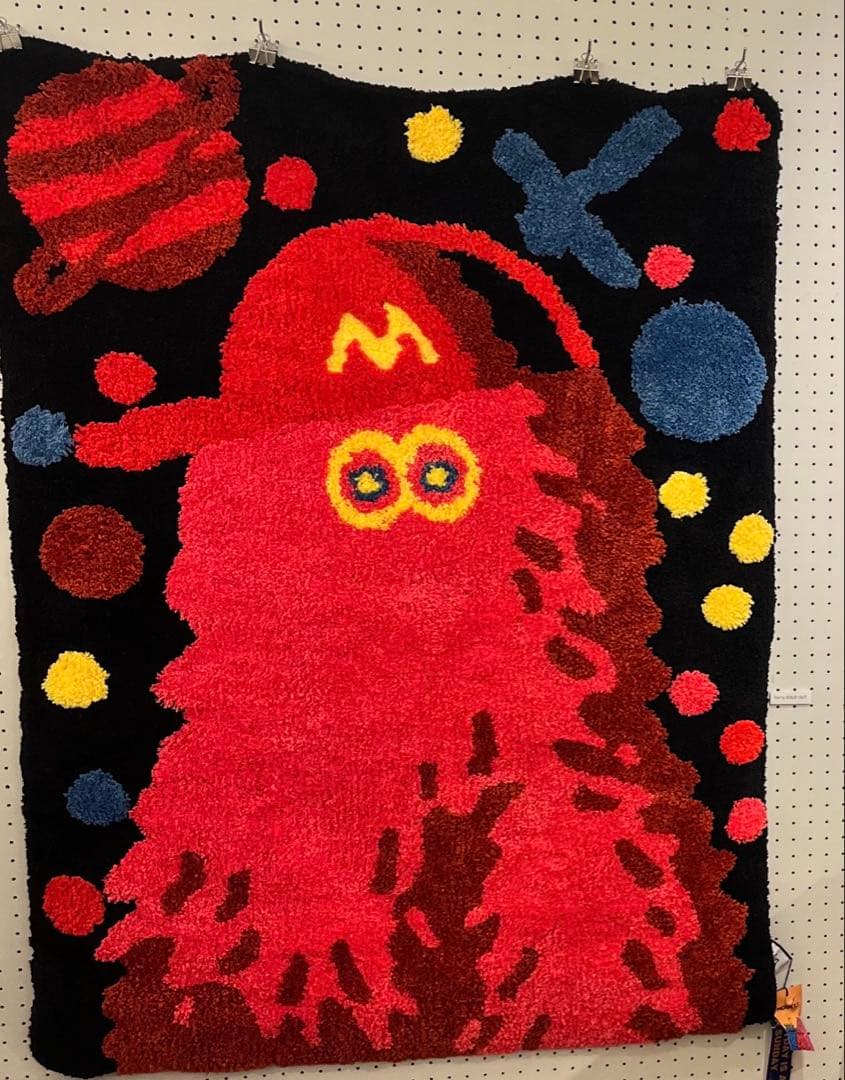 フジサキタクマ　モールミュータント　mogols tokyo タフティング　ラグ