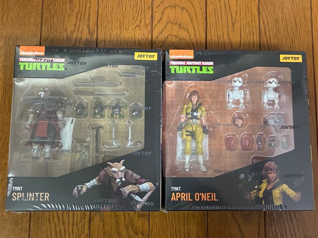 JOYTOY TMNT 1/18 スプリンター & エイプリル