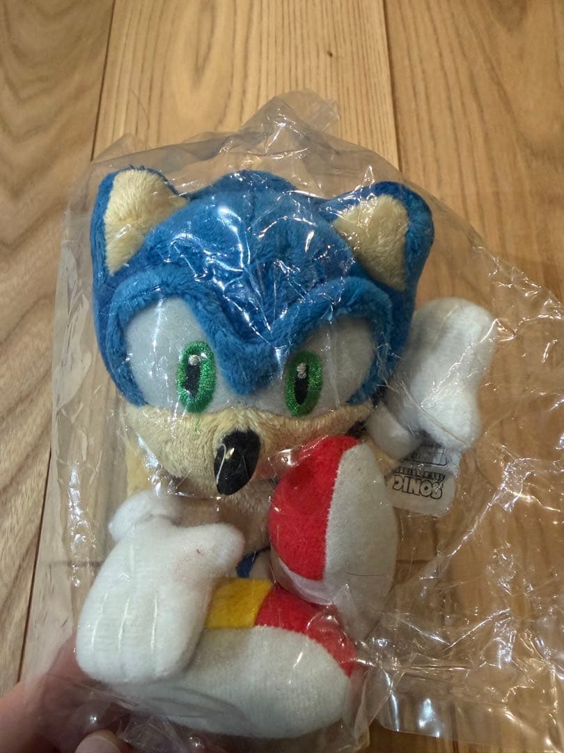 【新品未使用】ビンテージ 激レア ソニック（S） ぬいぐるみ