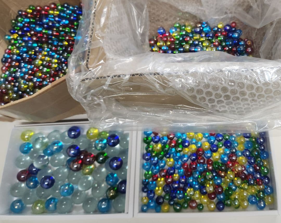画像の「ビー玉」全て・ガラス玉・匿名配送