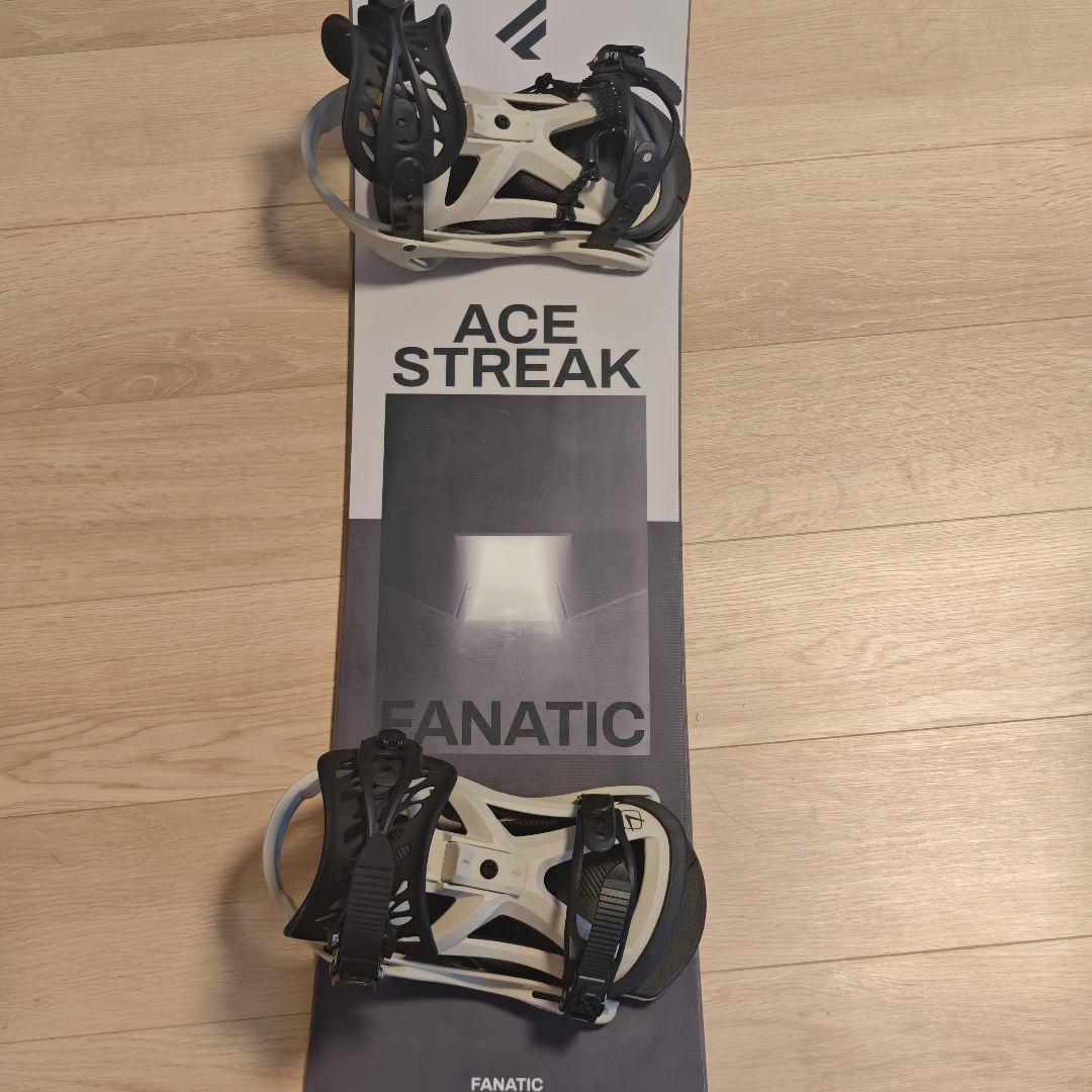 FANATIC ACE STREAK スノーボード バインディング付き 150