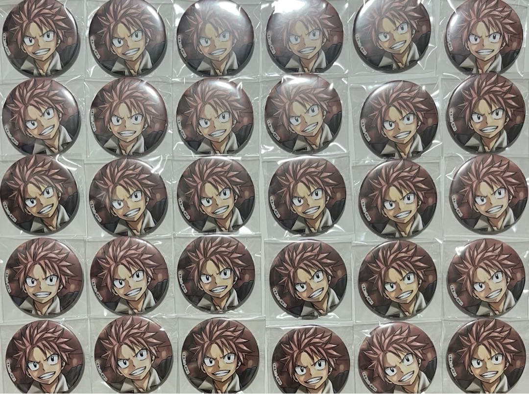 フェアリーテイル ナツ プリンセスカフェ 缶バッジ