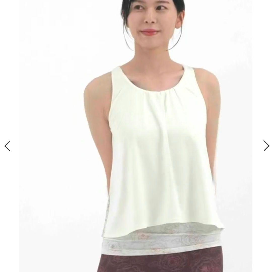 定価13800円☘️SUKALA ブルーミングフラワー プリーツタンク Mサイズ