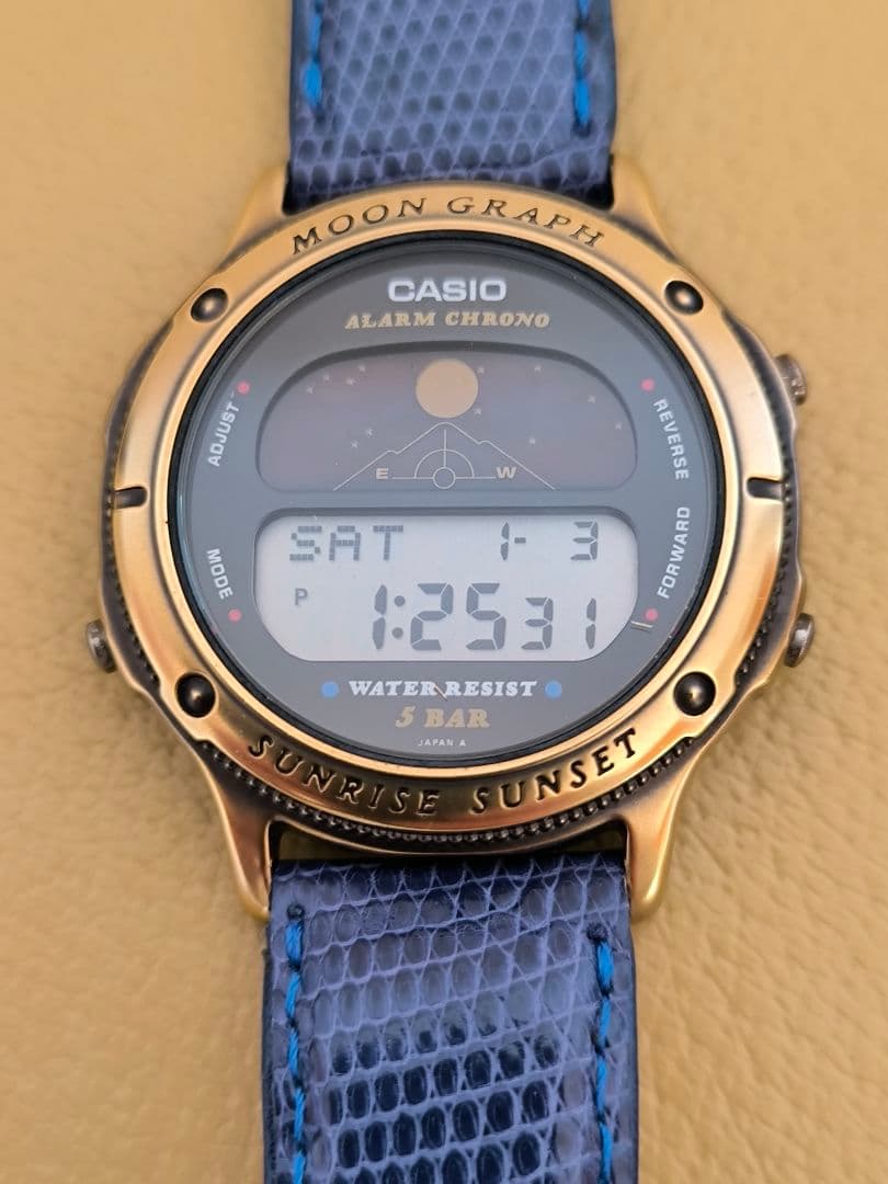 【希少】カシオ ムーングラフ(MOON GRAPH)【GMW-62】