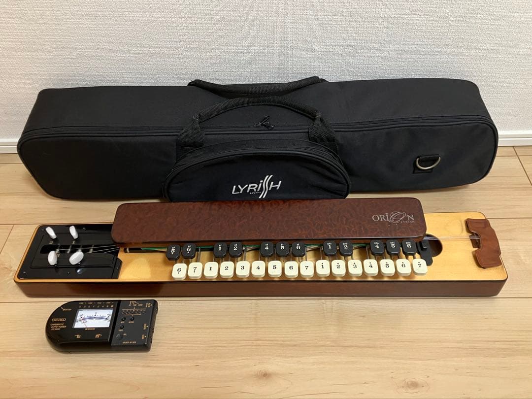 【即納】ライリッシュ 大正琴 オリオン/ORION ソプラノ ピックアップ内蔵