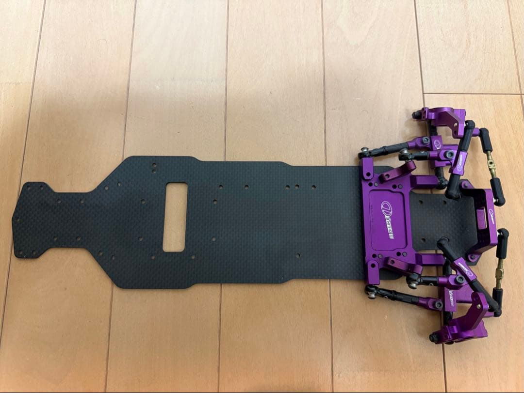 d-like ハイブリッド零シャーシ　パープルマルチリンク付き