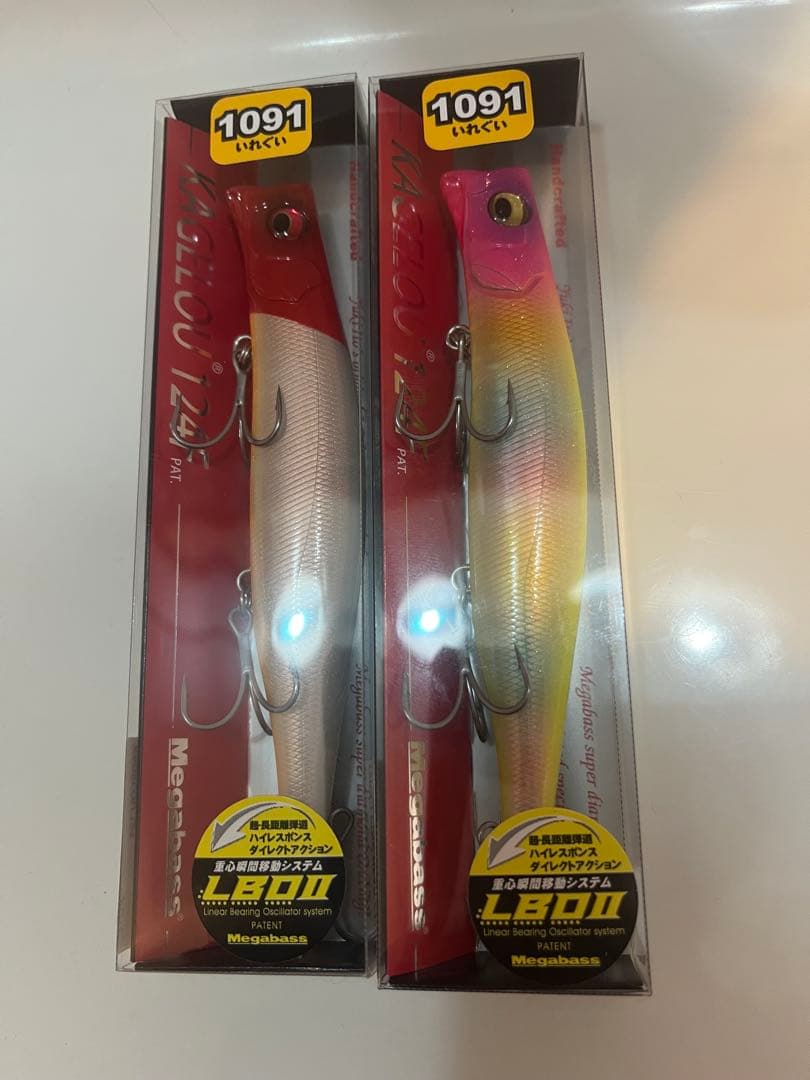メガバス　カゲロウ124f 1091限定カラー　セット