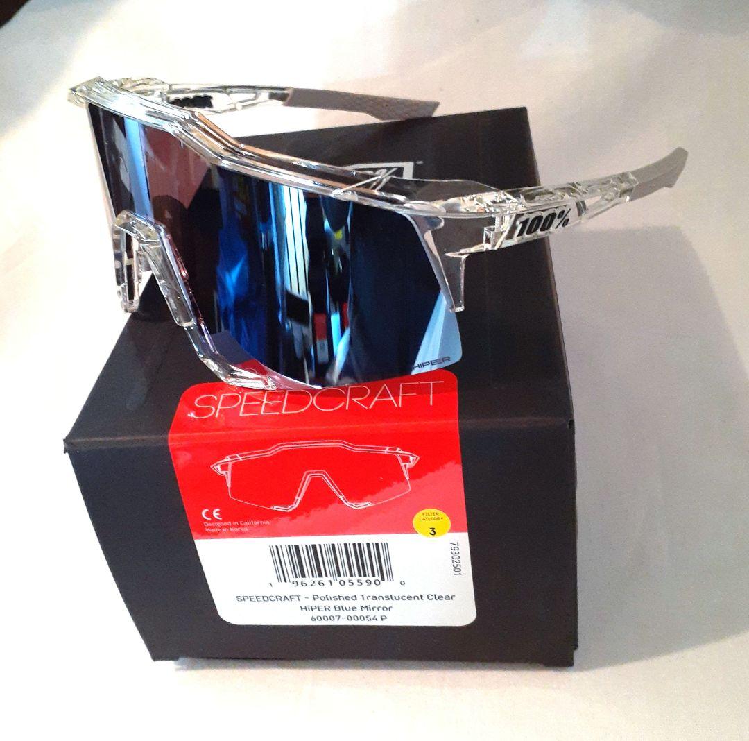 売約済み 100% SPEEDCRAFT クリア ブルー ワンハンドレッド