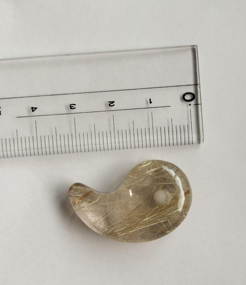 ルチル水晶 ルチルクォーツ 勾玉