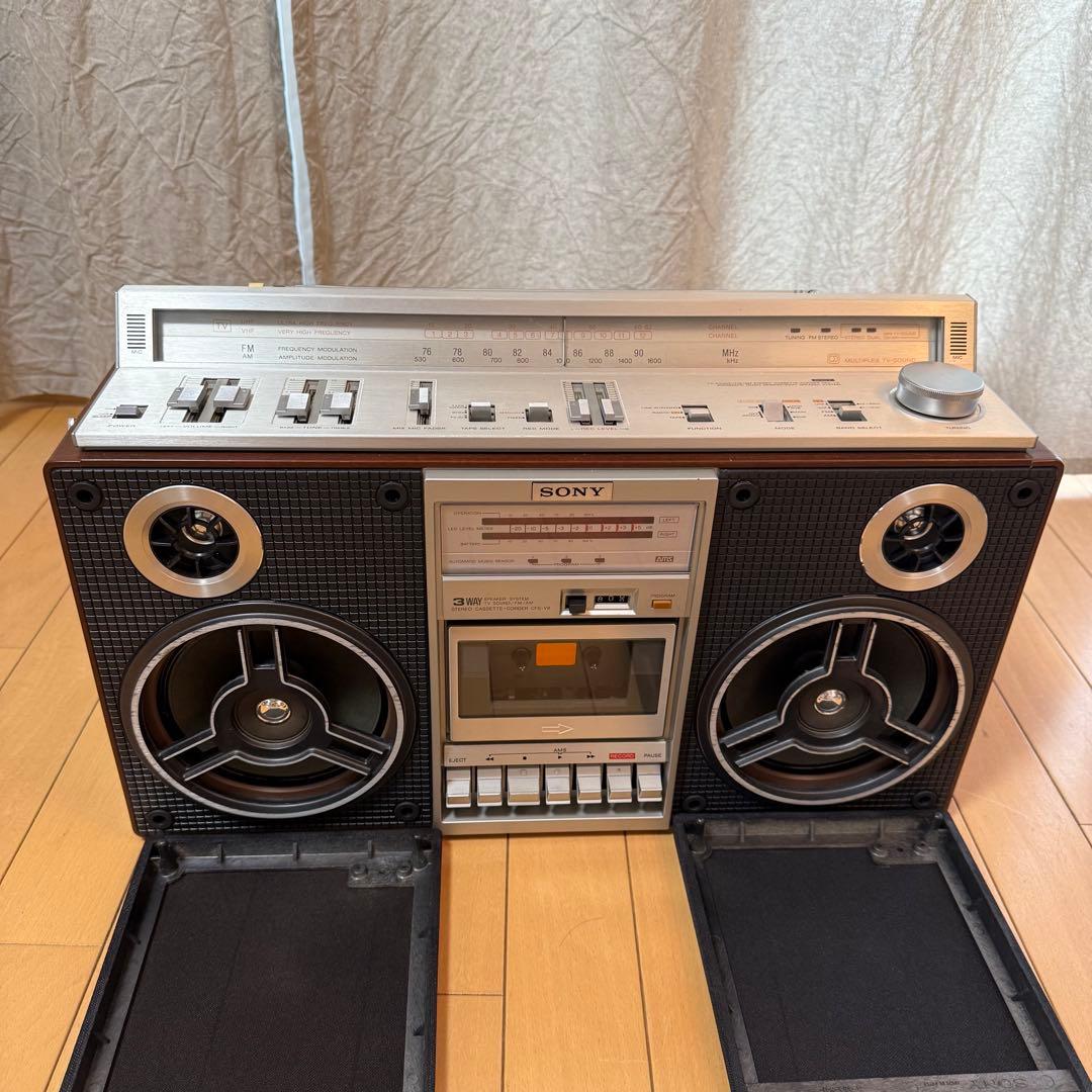 動作品 SONY ラジカセ CFS-V8 マルチプレックス ZILBA'P