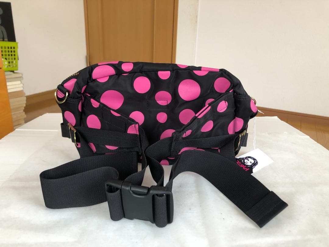美品　ポーター　草間彌生　ウエスト　ポーチ　ボディー　バッグ　タンカー　旅行