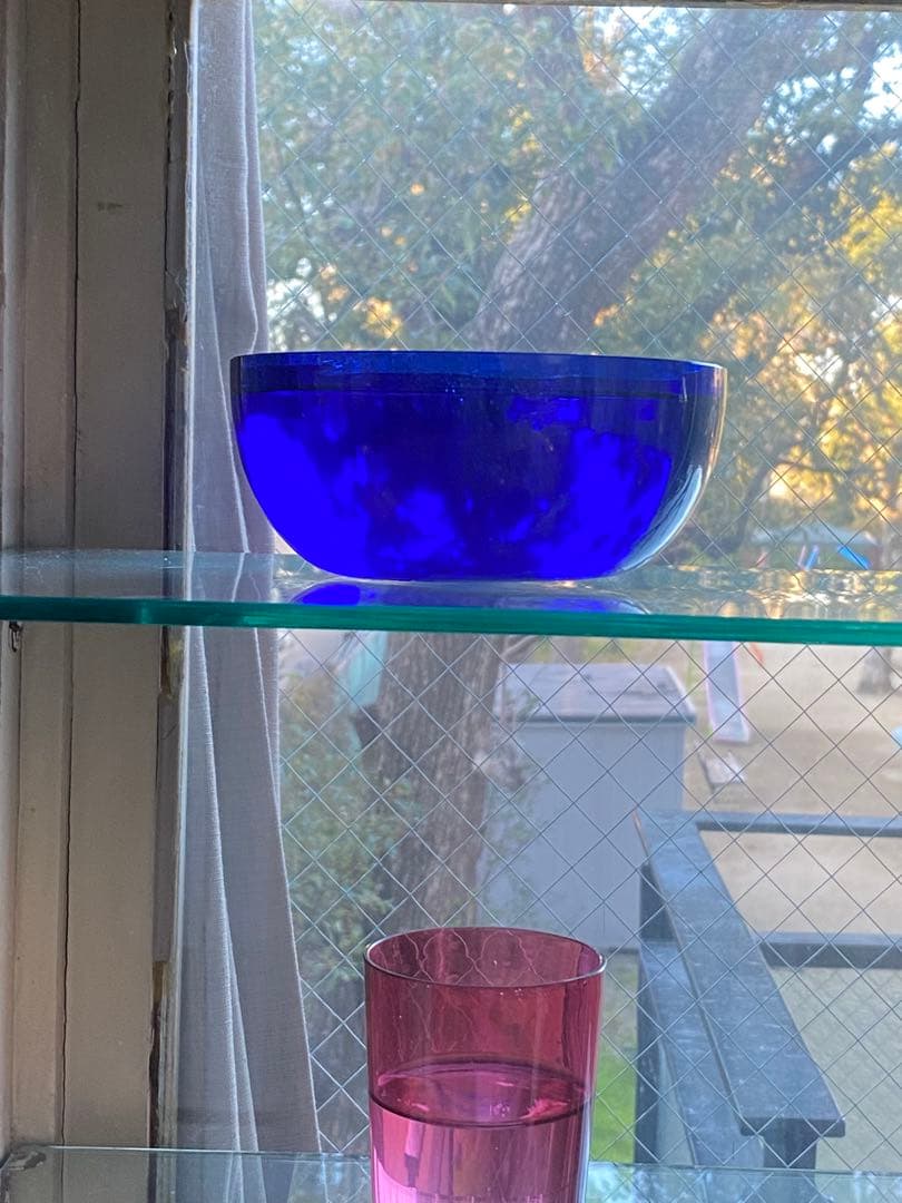 江戸玻璃　瑠璃椀