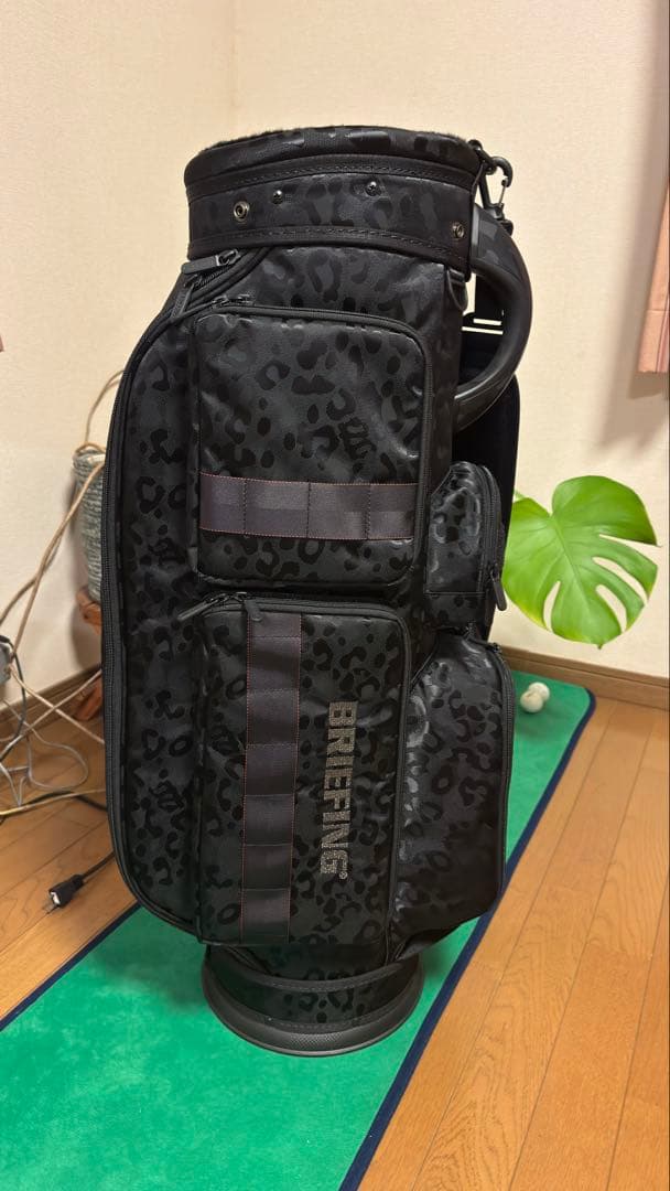 【希少】BRIEFING ブリーフィング CR-6 #03 ブラックレオパード