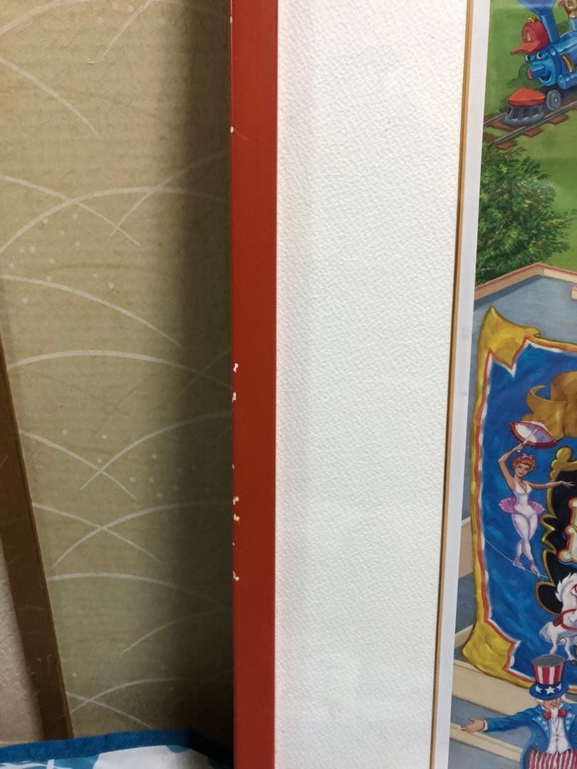 ディズニーファインアート　ダンボ　セル画　タペストリー