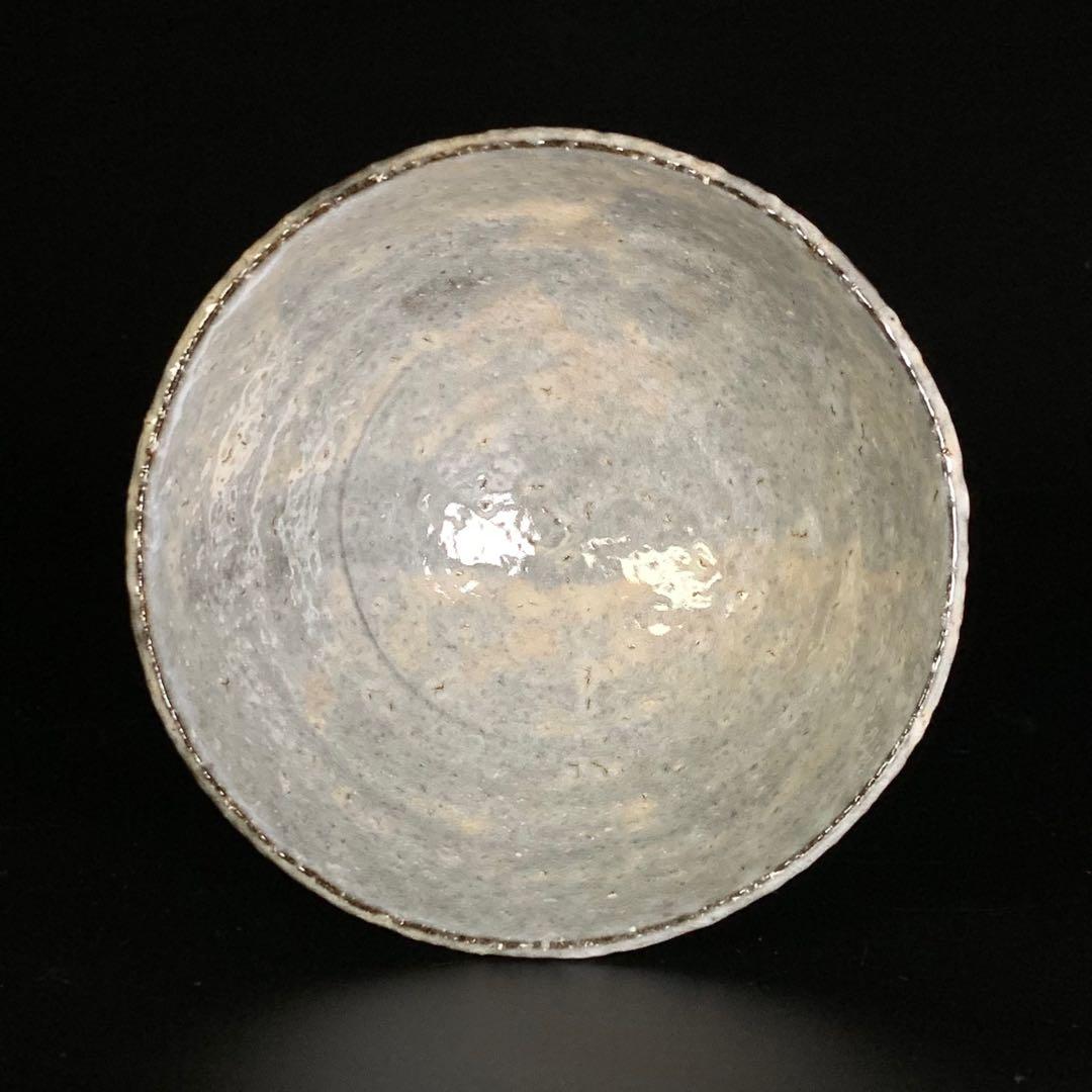 【波多野善蔵】萩焼 県無形文化財 指月窯 萩茶碗 共箱