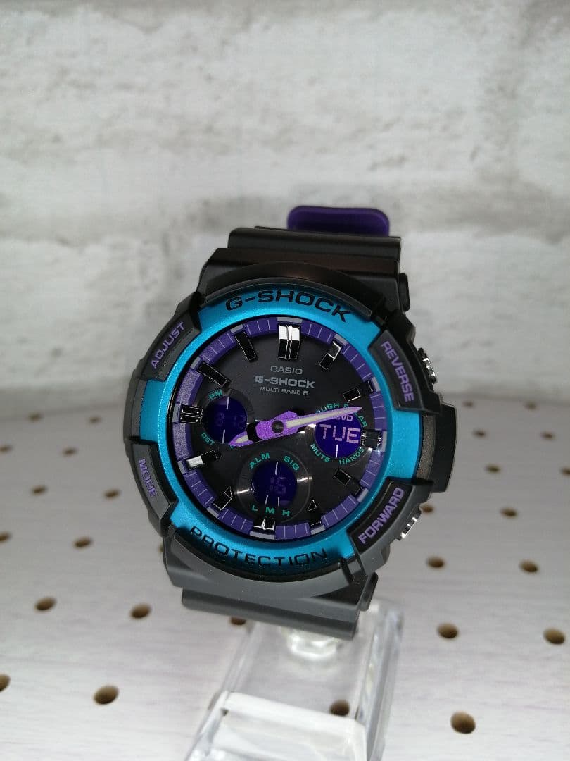 カシオ　G-shock GAW-100BL 洗浄済み　超美品