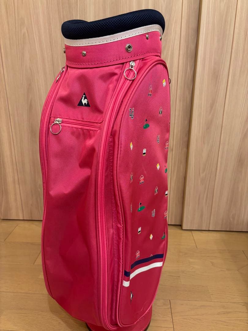 le coq sportif golf★ピンク ゴルフバッグ・キャディバッグ
