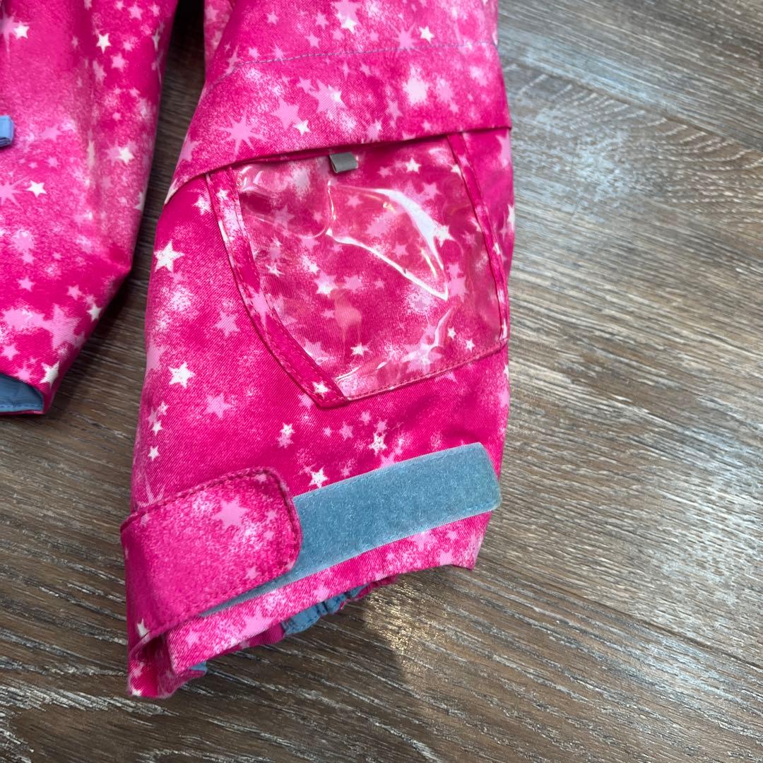 デサント　美品　　セットアップ　上下　スキーウェア　130 女の子