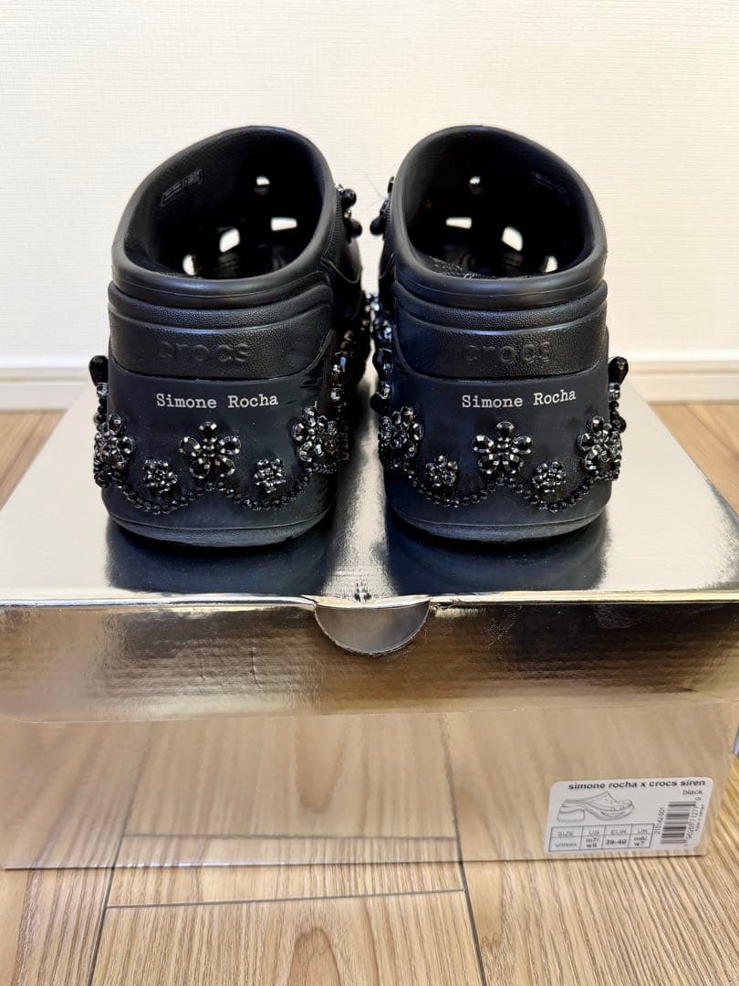 靴 simone rocha x crocs siren