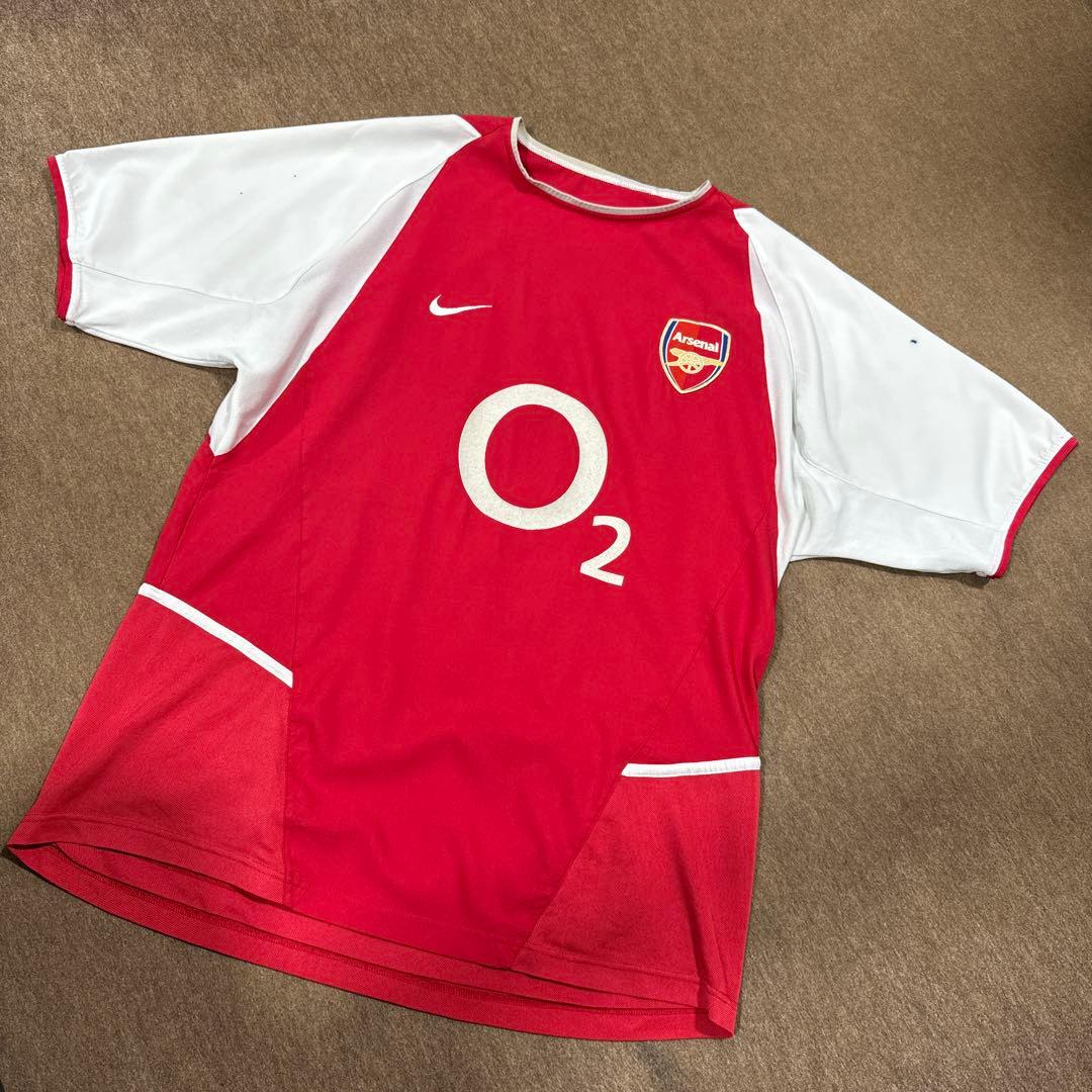 Nike Arsenal 半袖シャツ レッド/ホワイト ビンテージ