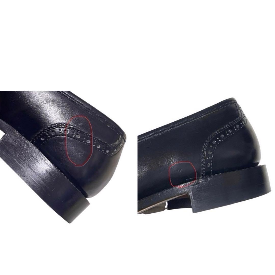 最終価格 美品 SCOTCH GRAIN ウイング チップ ビットローファー