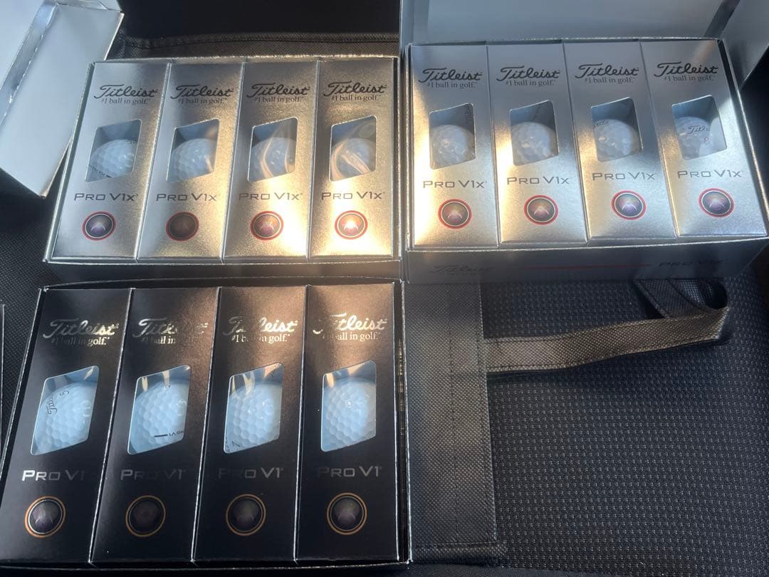 Titleist Pro V1 & Pro V1x ゴルフボールセット　新品