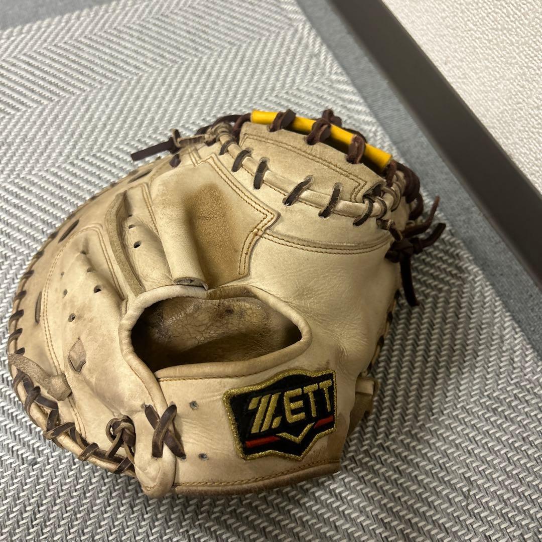 ZETTプロステイタス硬式用キャッチャーミット