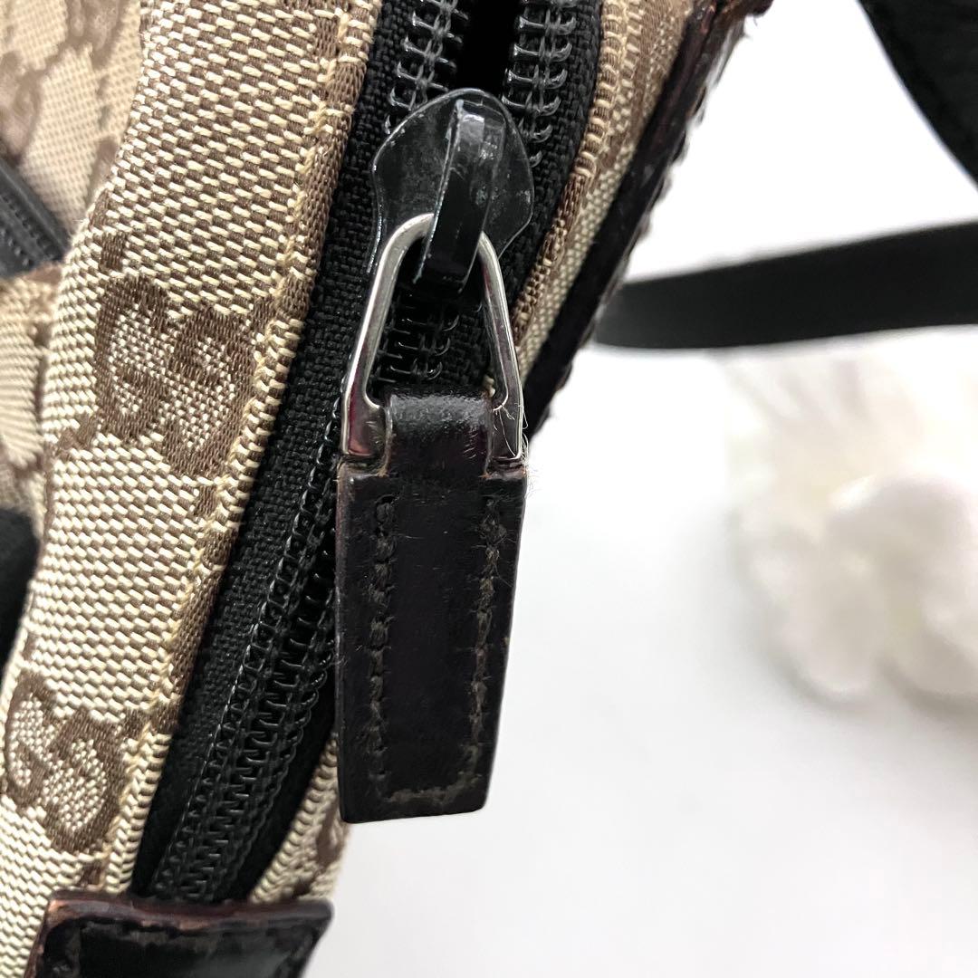 グッチ 3275 GGキャンバス ショルダーバッグ ポシェット