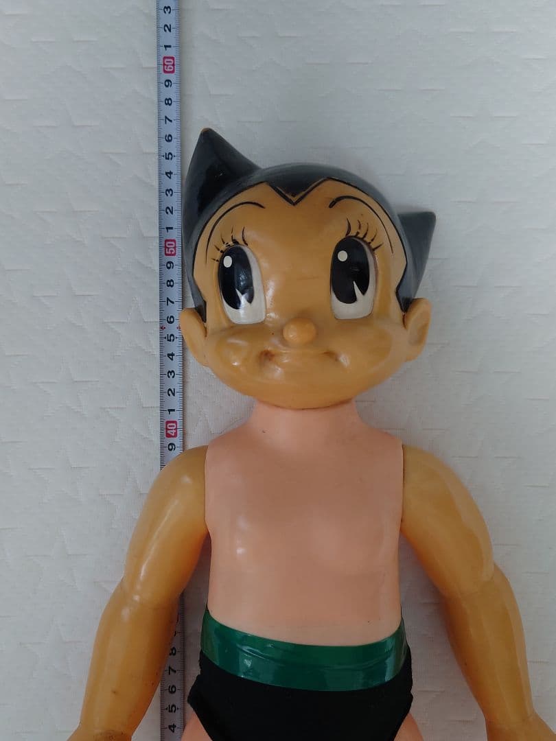 鉄腕アトム　ソフビ人形　61年前購入レア物　昭和アニメレトロ