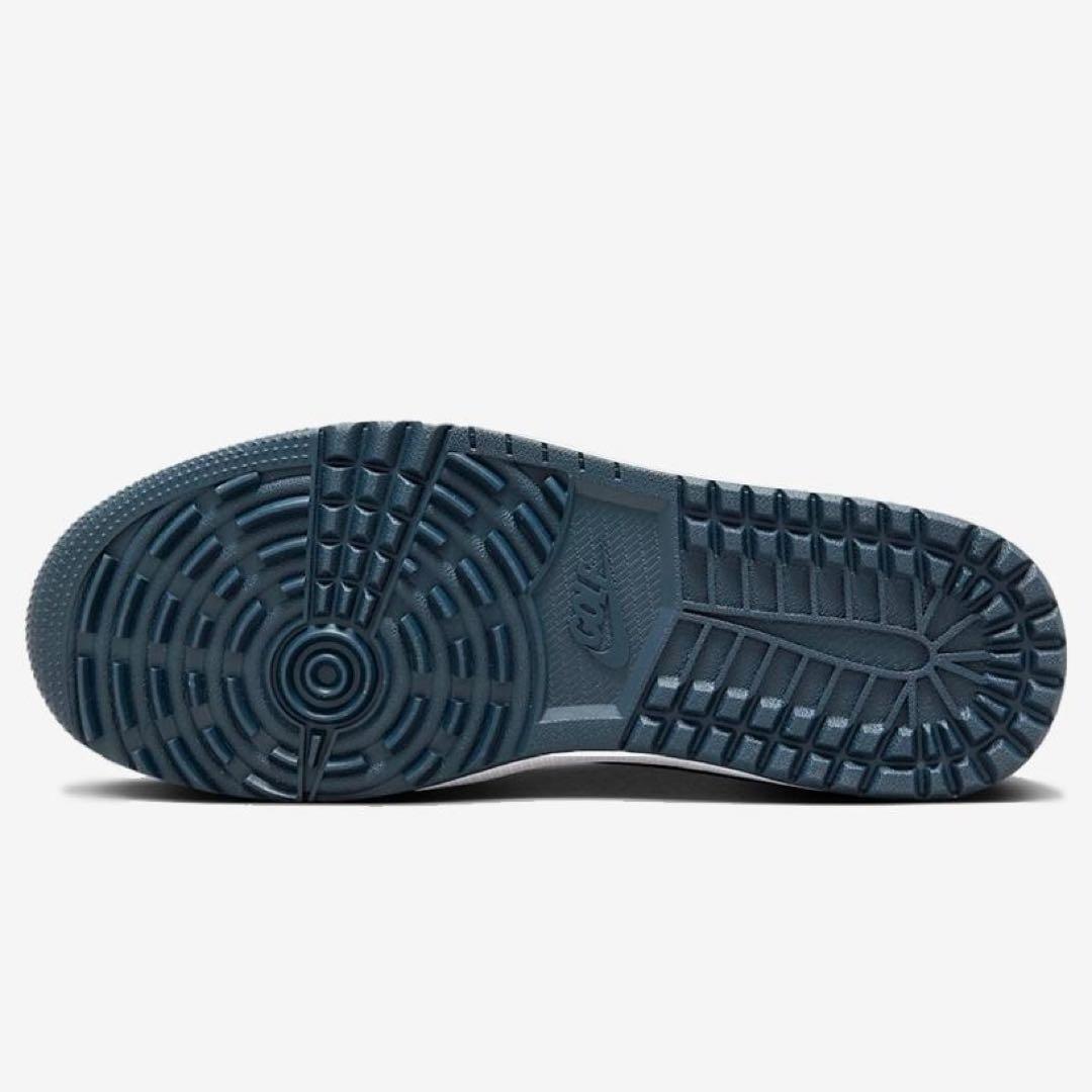 ナイキ ゴルフ ジョーダン 27 スニーカー シューズ 靴 青 天然皮革