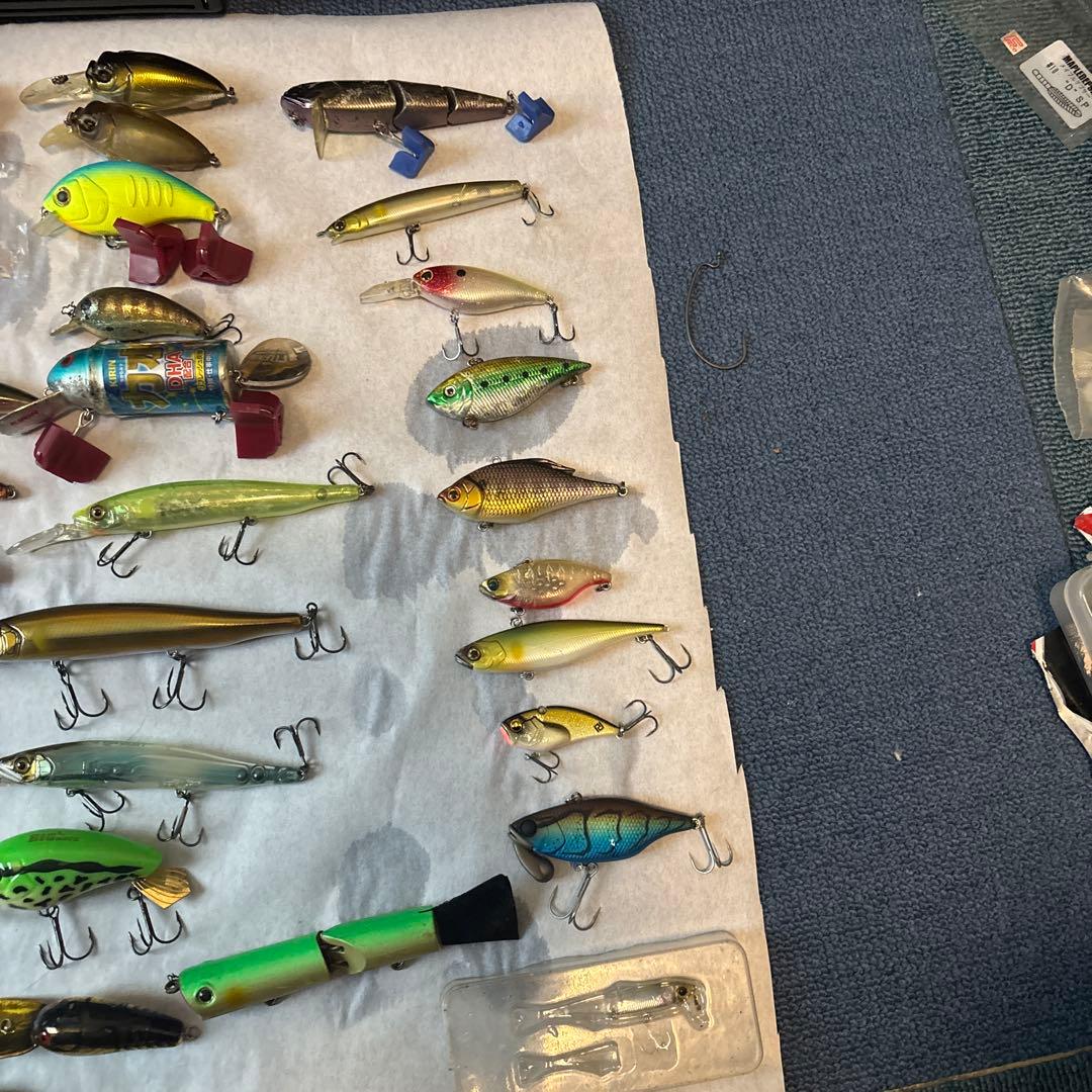 バス釣り引退セットです