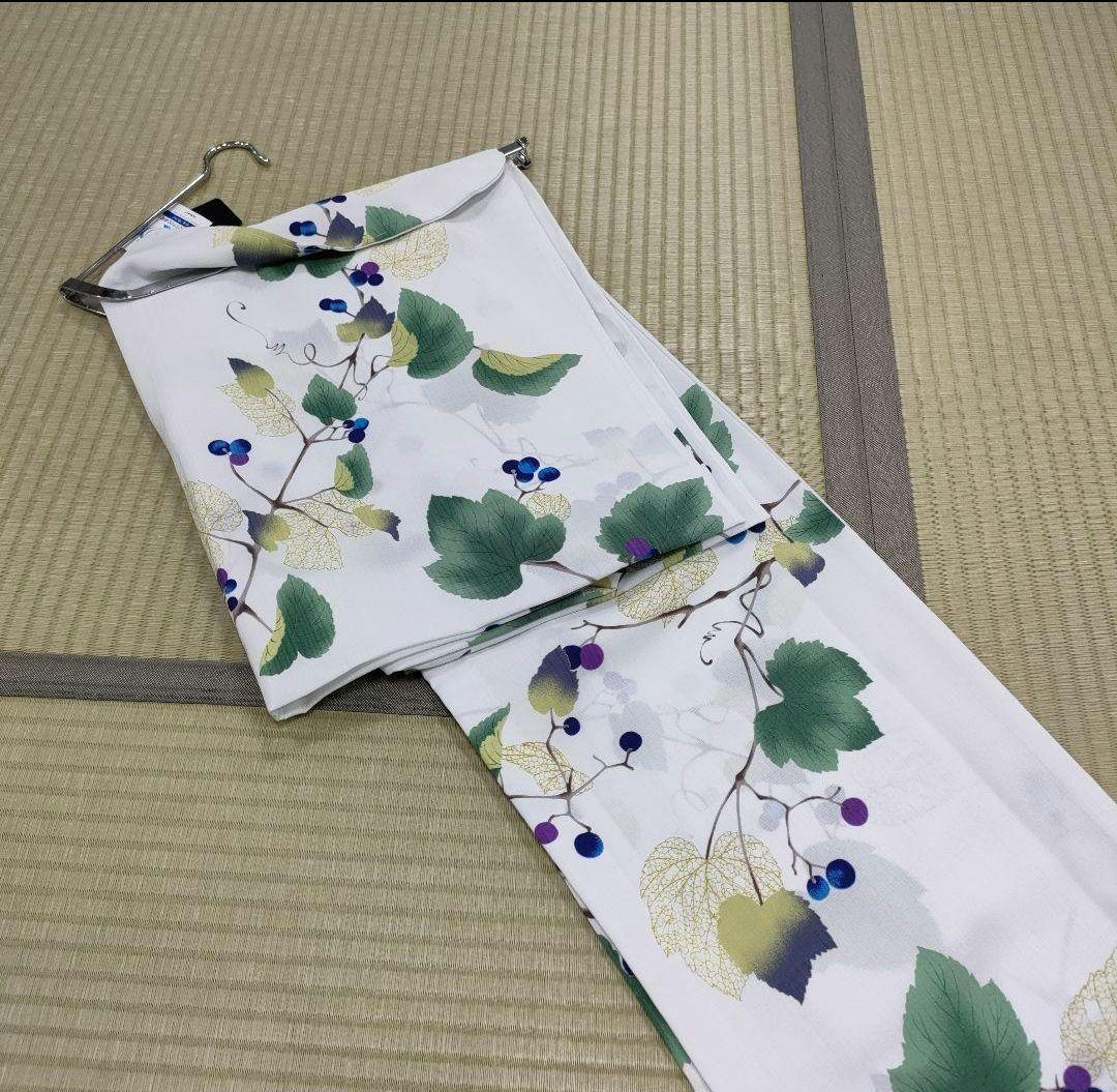【完全新品未使用】撫松庵　浴衣　セオアルファ　木の実