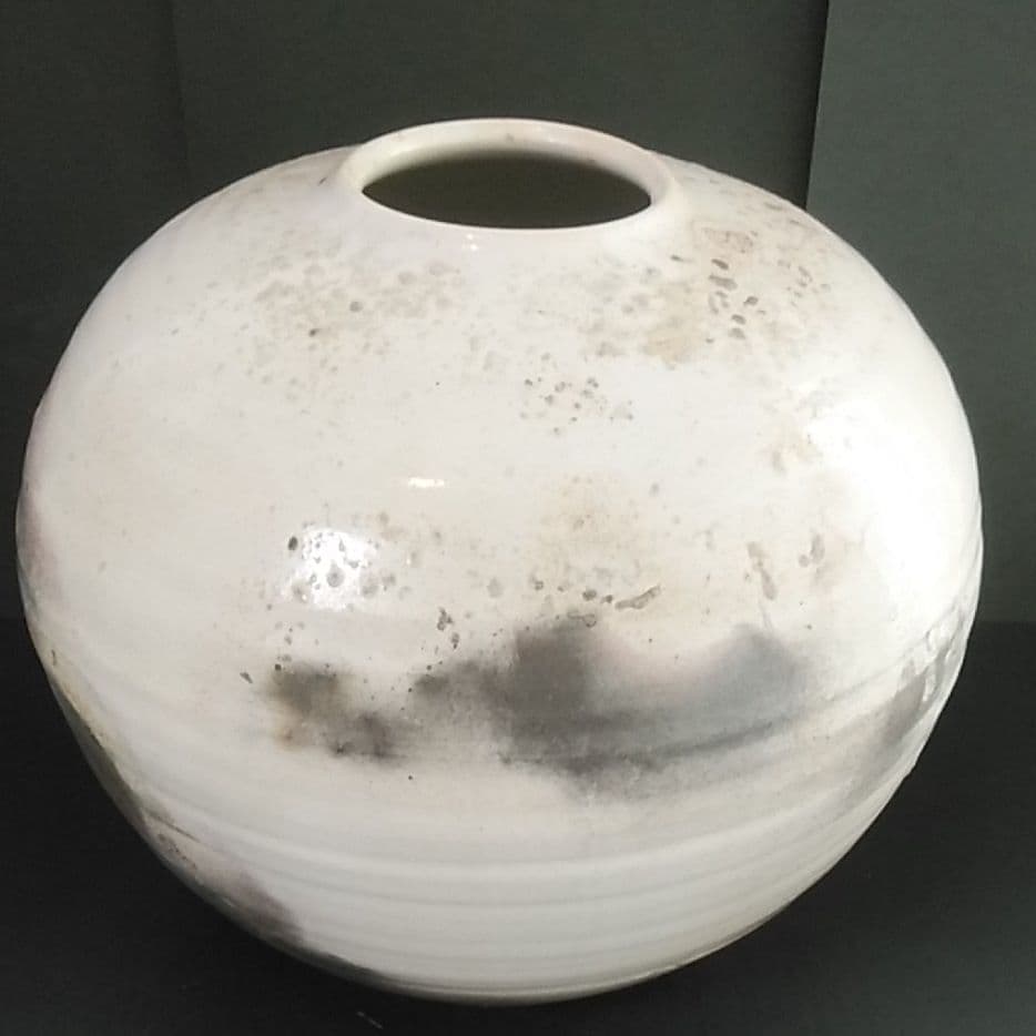 笠間焼 陶器 壺 置物