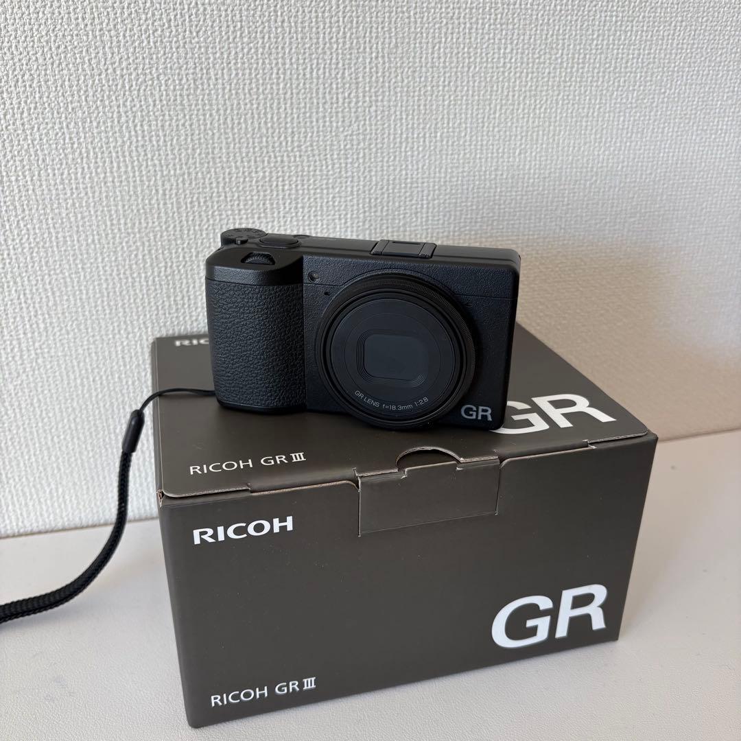 【ショット回数431回】 RICOH GR III コンパクトデジタルカメラ