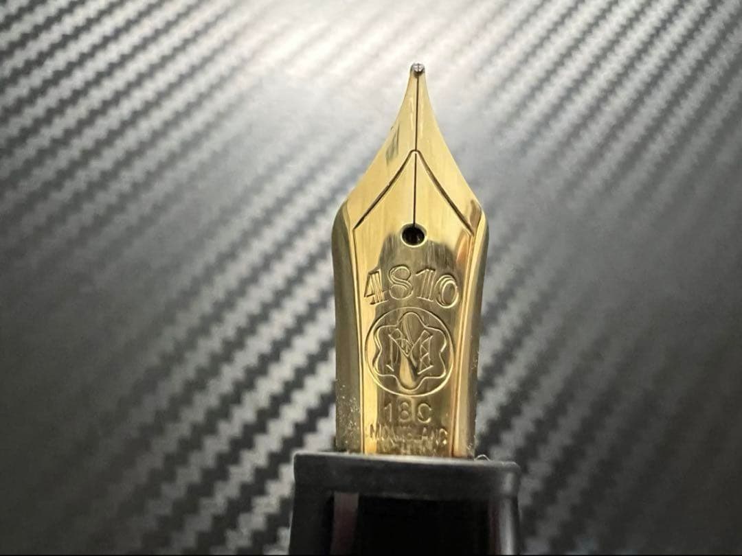 モンブラン マイスターシュテュック 146 万年筆 18C 全金 M 中字