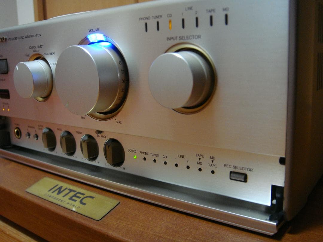 整備済 程度良 ONKYO オンキョー プリメインアンプ A-922M 取説付