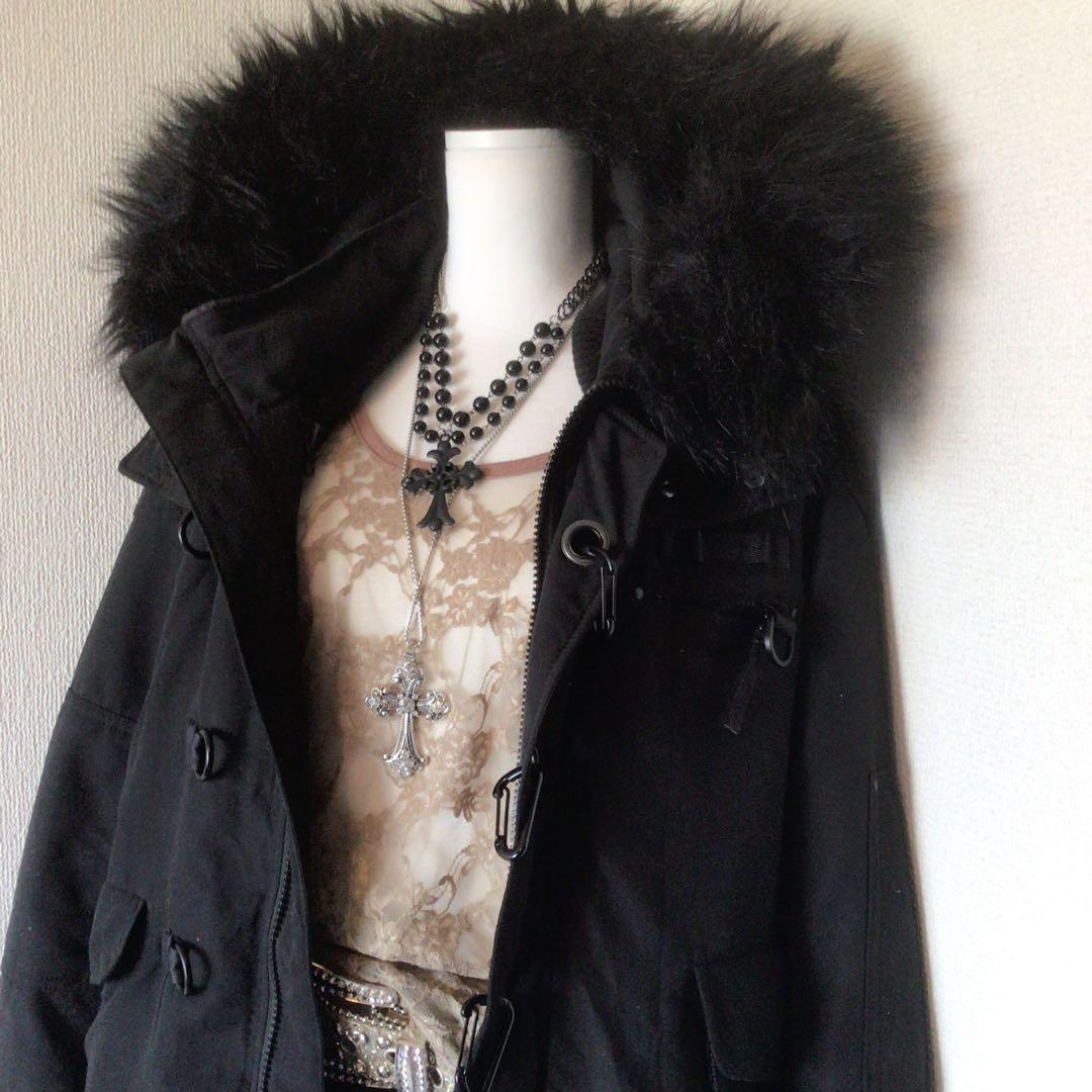 y2k 00s archive 平成ギャル　SLY グランジモッズコート　希少