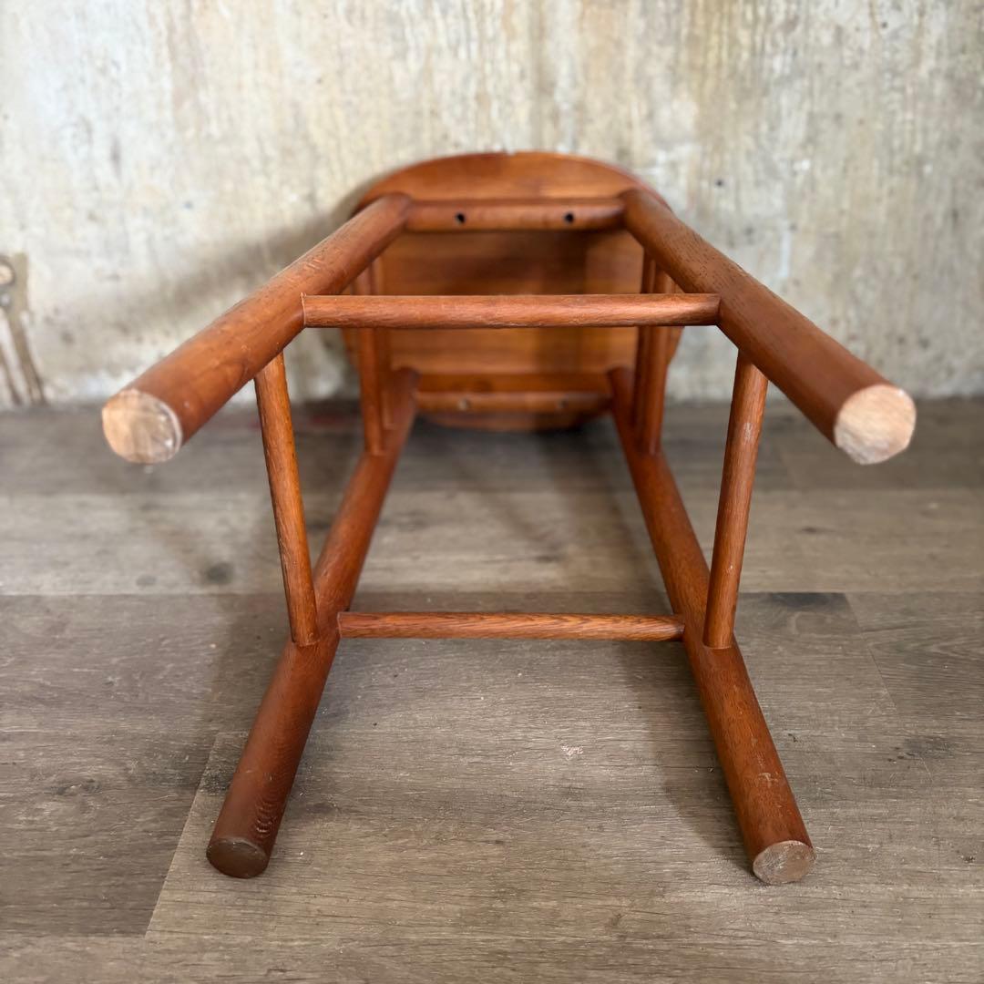 オールドカリモク　ヴィンテージ　スツール　②