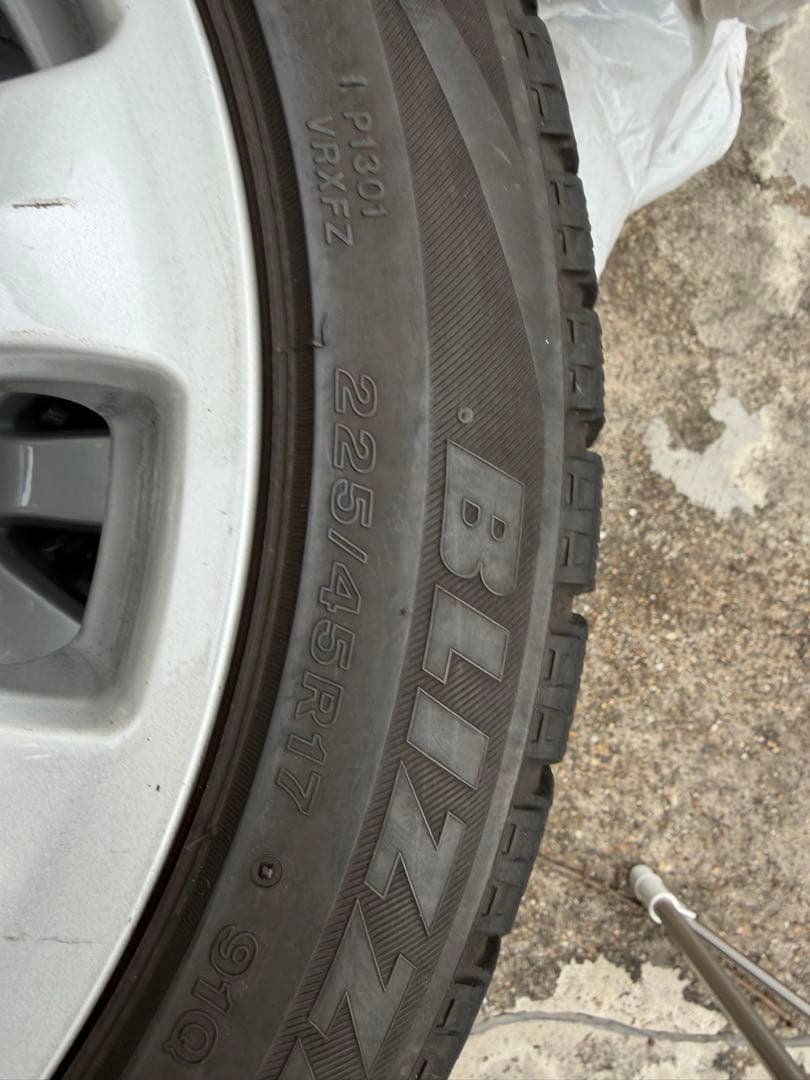 ア*読様 EURO FORSCH 225/45R17 ホイールセット