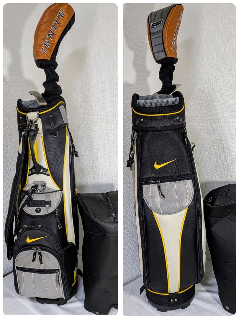 『貴重·美品』Nike Ignite キャディバッグ 、ドライバー、パター