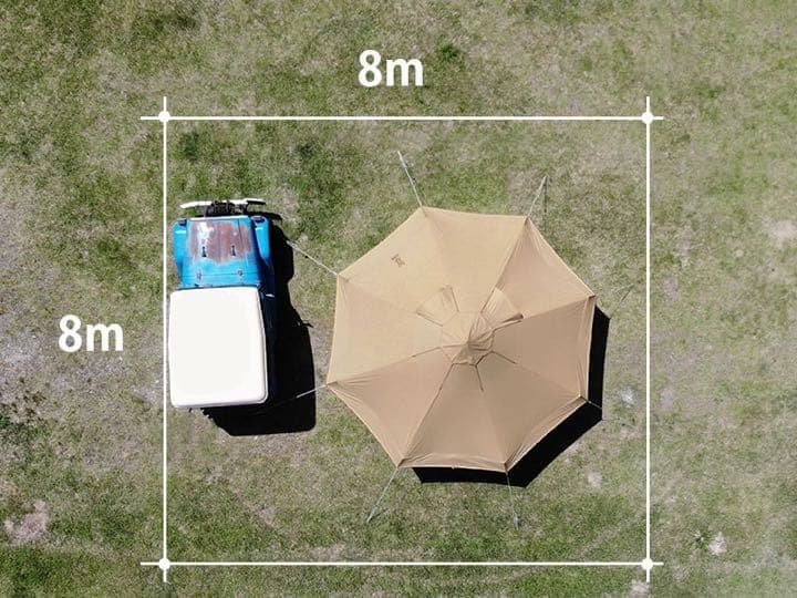 タケノコテント２ DOD TAKENOKO TENT 2 T8-795-TN